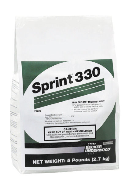 Sprint 330 Iron Chelate - 5 lb Bag - Water Soluble Fertilizer